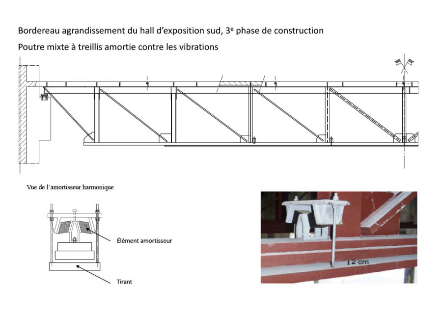 Vibration Damped Composite Girders